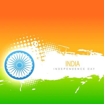 Vector india flag Stock Illustration