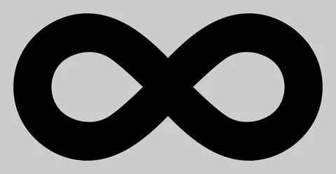 Vector Infinity Icon Illustration イラスト素材