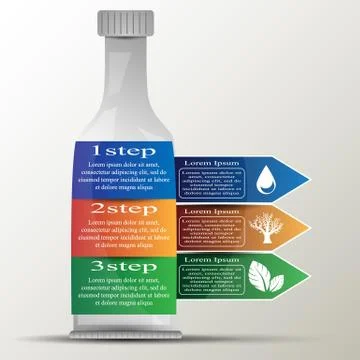 The vector info graphic. Stock Illustration