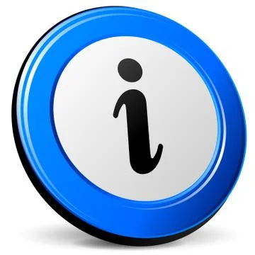 Vector info icon Stock Illustration