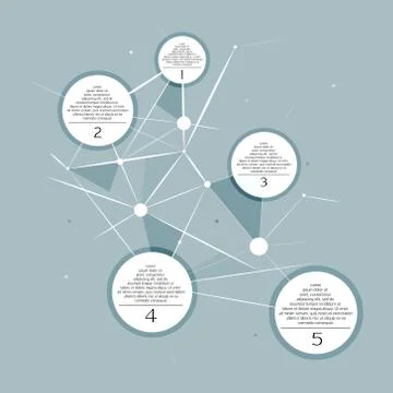Vector infographic background Stock Illustration