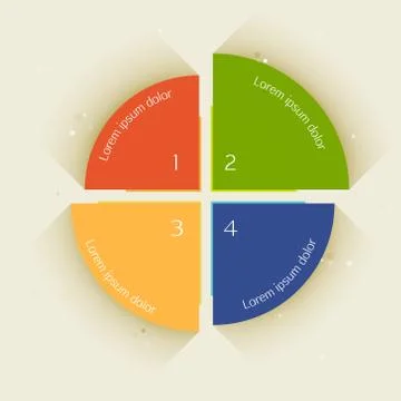 Vector infographic background Stock Illustration