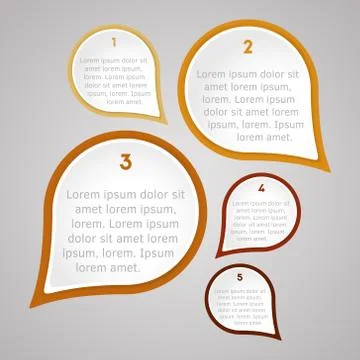 Vector infographic background Stock Illustration