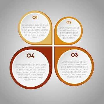 Vector infographic background Stock Illustration