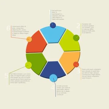 Vector infographic background Stock Illustration