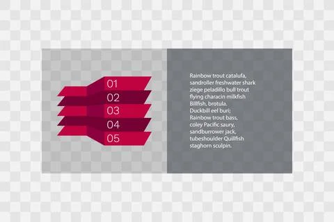 Vector infographic elements for business plan, progress, development, growth Stock Illustration