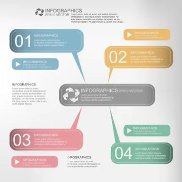 Vector Infographic Stock Illustration