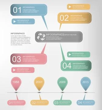 Vector Infographic Stock Illustration