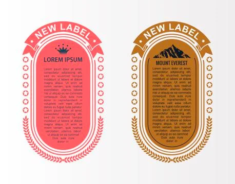 Vector infographic layout template set. Card parts, vertical banner with Stock Illustration