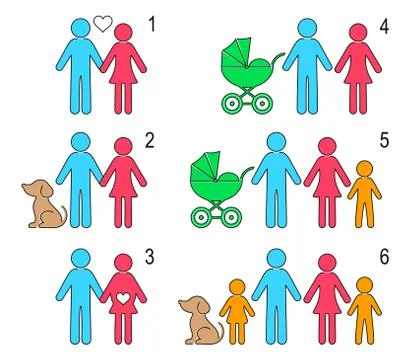 Vector infographic people icons 스톡 일러스트
