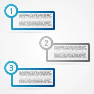 Vector infographic set Stock Illustration