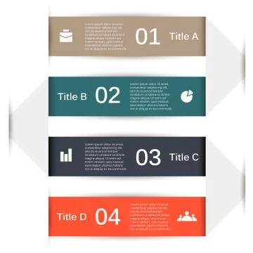 Vector infographic. Template for diagram, graph, presentation and chart Illustrazione stock