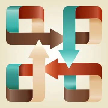 Vector infographic template Stock Illustration