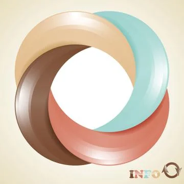 Vector infographic template Stock Illustration