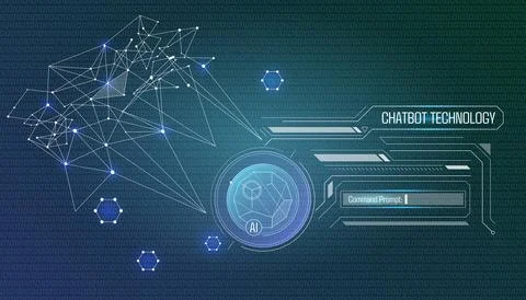 Vector infographics about the discovery of new technologies related to AI. イラスト素材