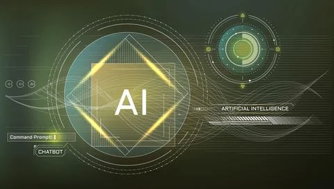 Vector infographics about futuristic technological transformation. Illustrazione stock
