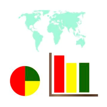 Vector infographics - business analytics, comparison table and circular digra Stock Illustration