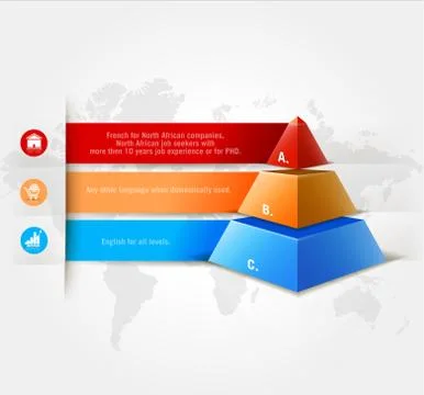 Vector infographics element Stock Illustration
