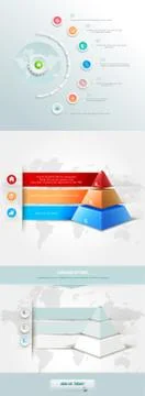 Vector infographics element Stock Illustration