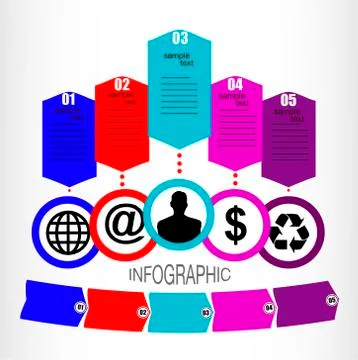 Vector infographics Stock Illustration