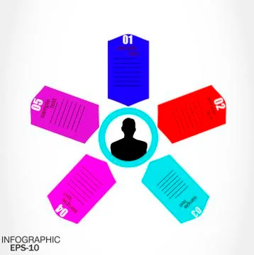 Vector infographics Stock Illustration