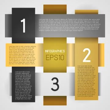 Vector infographics set Illustrazione stock