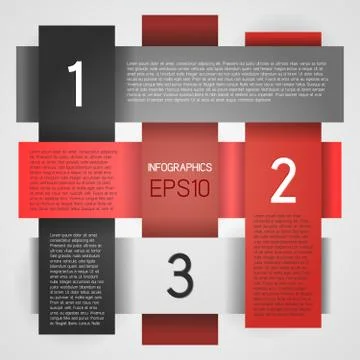 Vector infographics set Stock Illustration