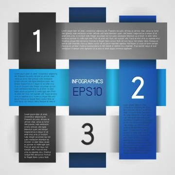 Vector infographics set Stock Illustration
