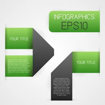 Vector infographics set Stock Illustration