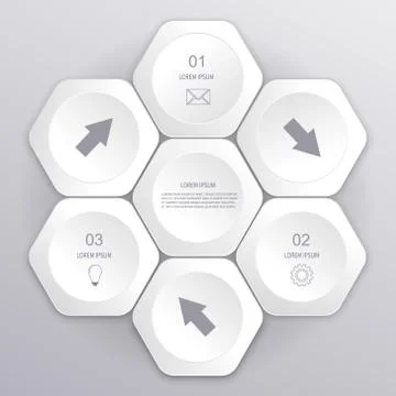 Vector infographics. Template for diagram, graph, presentation and chart Stock Illustration