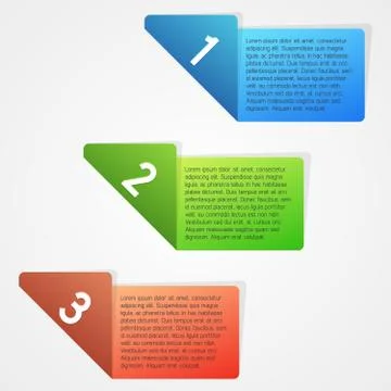 Vector infographics template Stock Illustration