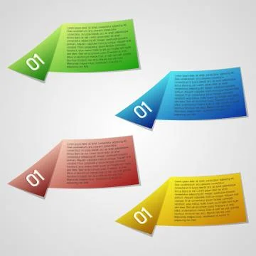 Vector infographics template Stock Illustration