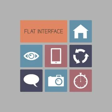 Vector infographics template Stock Illustration