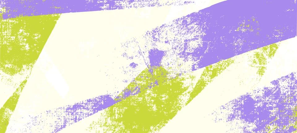 Vector ink roller brush stroke wallpaper. Wide diagonal stripes with dusty .. Stock Illustration