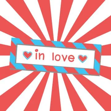 Vector inlove Stock Illustration