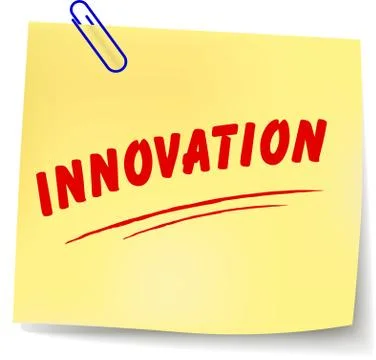 Vector innovation message Stock Illustration