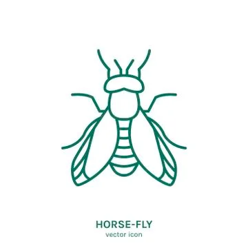 Vector Insect Icon Stock Illustration