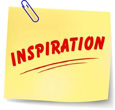 Vector inspiration message Stock Illustration