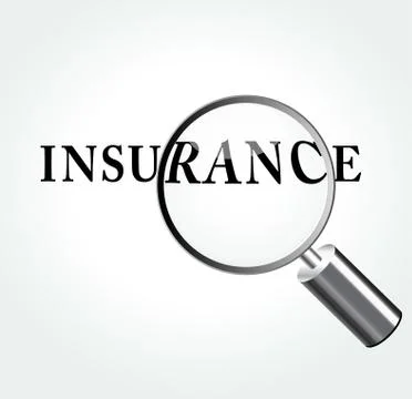 Vector insurance concept illustration Stock Illustration
