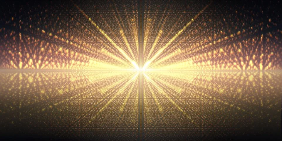 Vector interstellar space background.Cosmic galaxy illustration.Background with Illustrazione stock