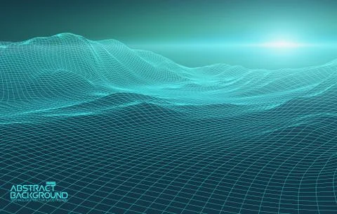 Vector interstellar space background.Cosmic galaxy illustration.Background with Stock Illustration