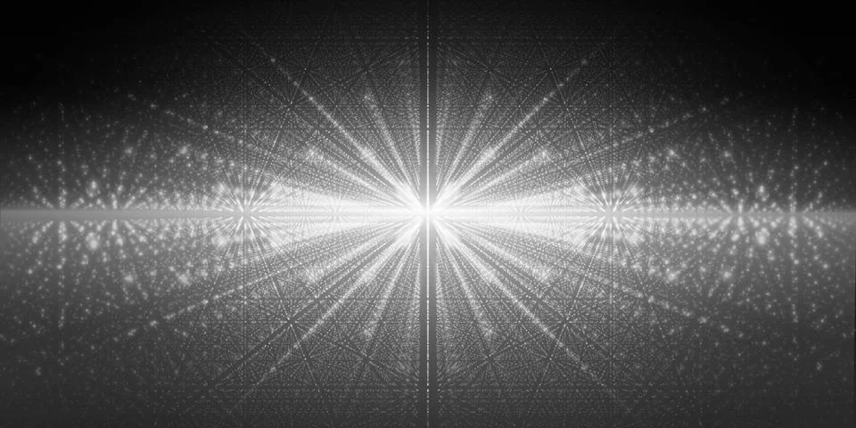 Vector interstellar space background.Cosmic galaxy illustration.Background with Illustrazione stock