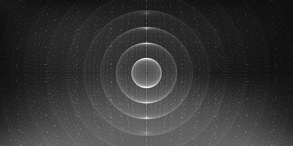 Vector interstellar space background.Cosmic galaxy illustration.Background with Stock Illustration