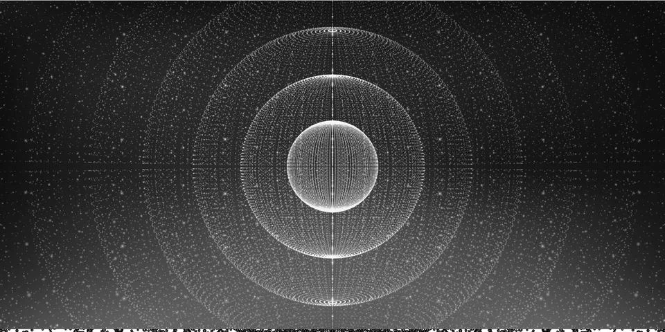 Vector interstellar space background.Cosmic galaxy illustration.Background with Illustrazione stock