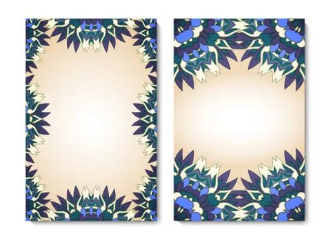 Vector invitation card Stock Illustration