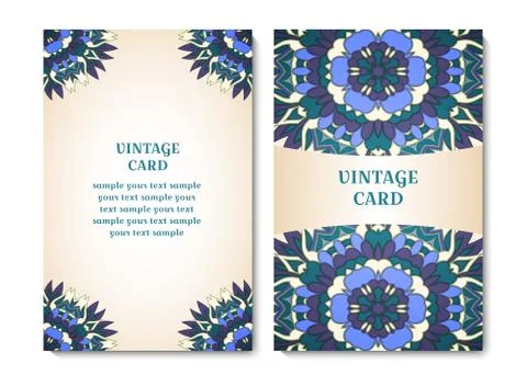 Vector invitation card Stock Illustration