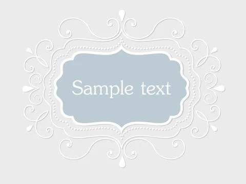 Vector invitation, cards or wedding card with elegant floral elements. Arabes イラスト素材