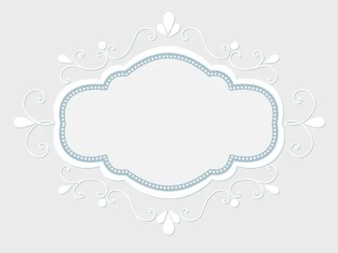 Vector invitation, cards or wedding card with elegant floral elements. Arabes Stock Illustration