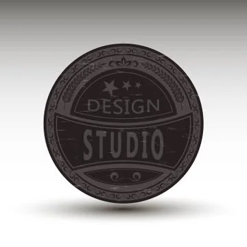 The vector isolated badge Stock Illustration