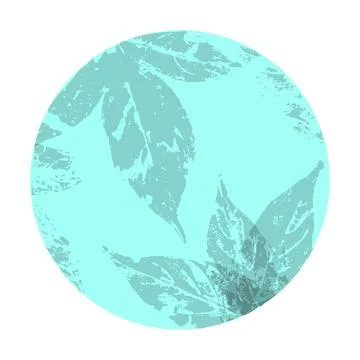 Vector isolated  blank round label with texture. Round stickers to place imag Stock Illustration